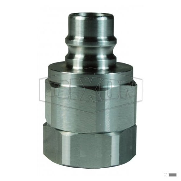 316SS 1-1/2 in H-NIPPLE, 1-1/2 in NPTF